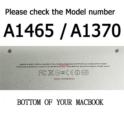 Topideal Étui rigide pour MacBook Air 11" modèles A1370 et A1465 jaune