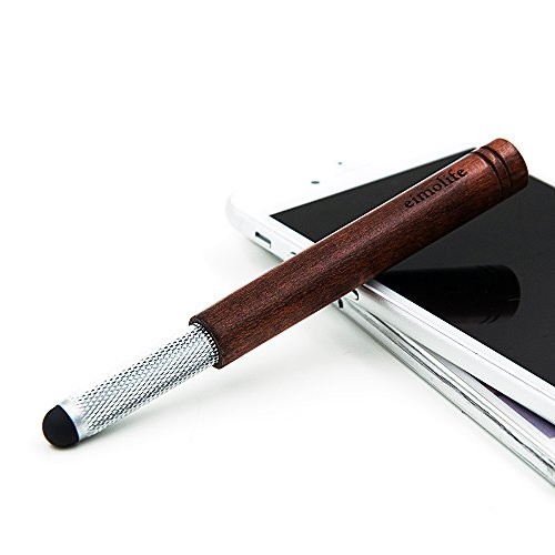 SunSmart Pen Screen Stylus bois Rosewood tactile pour iPhone, iPad Air, iPad Mini, Macbook 2015, Samsung Galaxy, Galaxy Note, Kindle Fire, Microsoft Surface, téléphones mobiles et tous les autres écrans capacitifs Devices