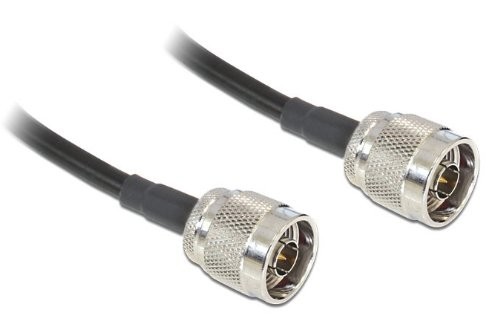 Delock 88681 Câble coaxial Noir