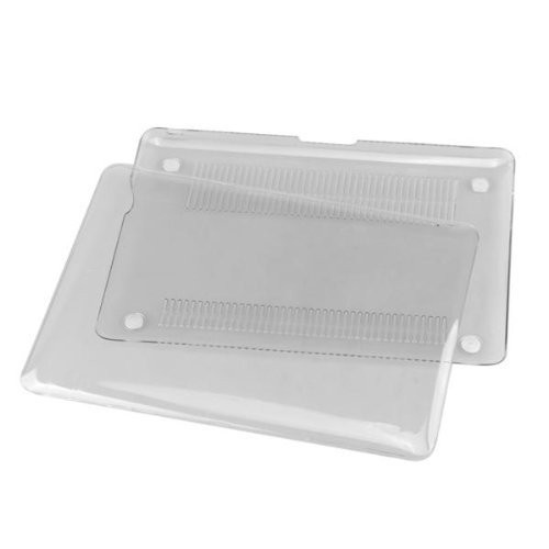 SODIAL(R) Coque rigide transparente pour Macbook Pro 13.3"--blanc