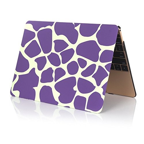 Koala Group * Two-Piece shell Conçu en pâte de protection livre Folio eau / couleur Decal couvre Case Sleeve pour Apple Macbook Air 11 inch------Purple deer pattern