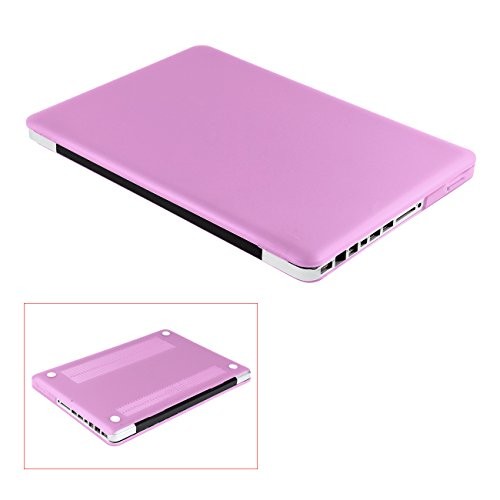 Tera housse coque rigide de protection en polycarbonate pour ordinateur portable Apple MacBook Pro 15.4" A1286 avec CD Rom (violet)