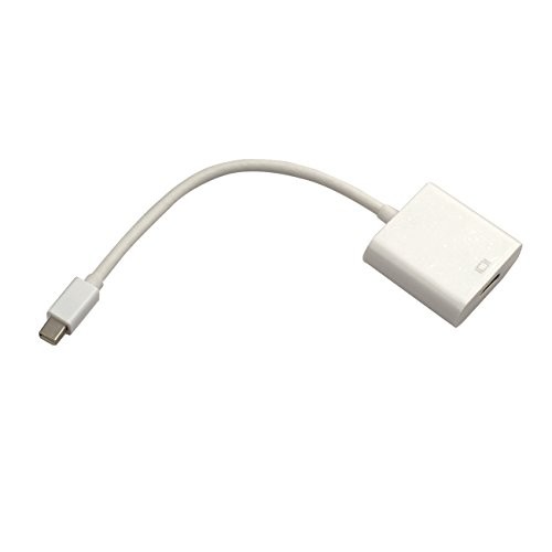 Tera Câble Adaptateur 1080P Thunderbolt / Mini DisplayPort vers HDMI pour Apple MacBook Pro, Mac Book Air, Surface Pro, etc.