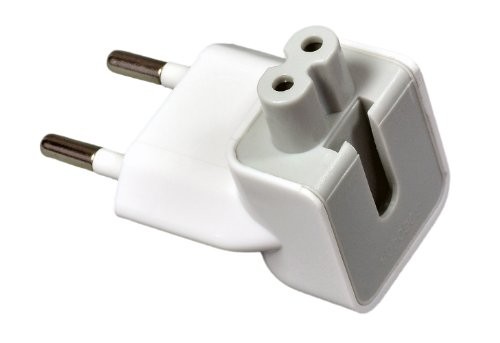 Fiche de secteur connecteur UE pour iPhone iPod iPad Mac chargeur adaptateur 2 Pin Slip-On