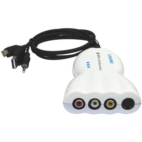 Ligawo ® Mini DisplayPort vers Converter Composite / S-Vidéo avec 0.4m Pigtail