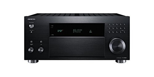 Onkyo TX-RZ800 (B) Récepteur 7.2 canaux de cinéma maison (Dolby Atmos, DTS-X, HDCP 2.2, THX Select2Plus, 185 canal watts, HiRes audio, Bluetooth / WiFi / AirPlay, les services de musique) noir