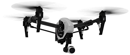 DJI Inspire DJIIN2R Drône Quadricoptère radiocommandé 1  UAV avec Vidéo Caméra Intégrée 4K Full HD et Deux Commandes - Noir/Blanc