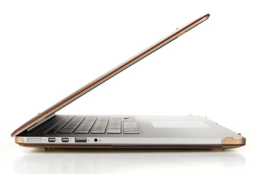 mCover A1398 Macbook Pro Coque de Protection (Orange) 15" Retina (fabriqué avec polycarbonate de haute qualité, mCover est le coque pour Macbook le plus vendu aux USA)