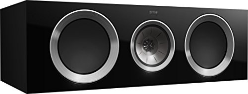 KEF r600c (brillant)-haut-parleur central noir