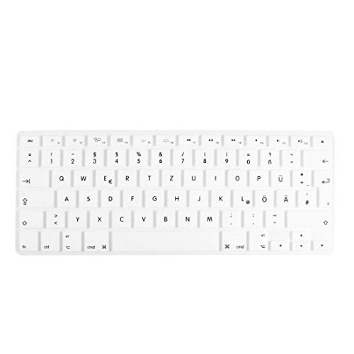 Silicone blanc clavier Protecteur Housse pour MacBook Air 11,6 "