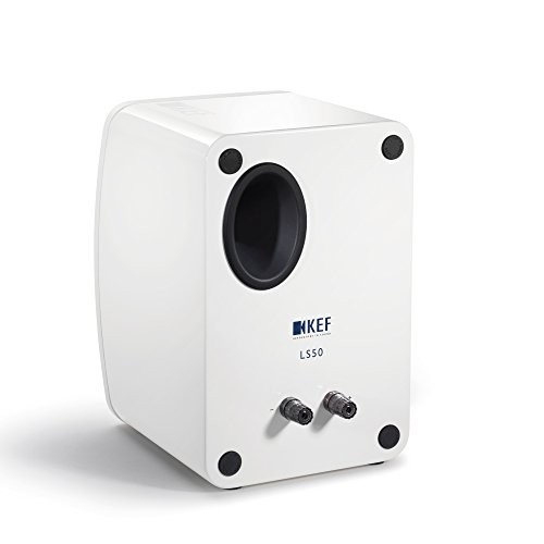 KEF LS50WH Enceinte pour MP3 & Ipod Bleu, Blanc