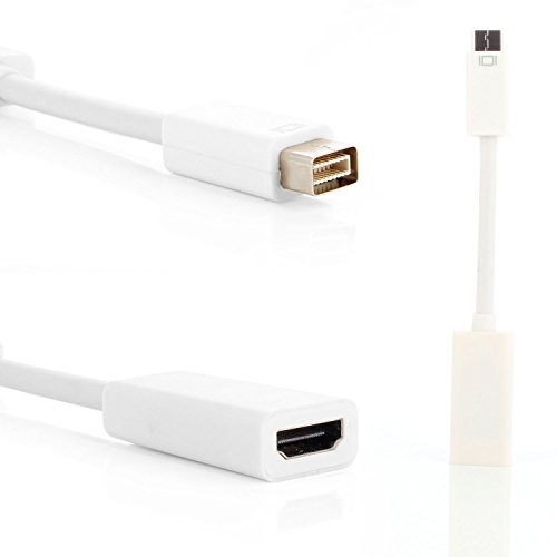 Neuftech Mini DVI (mâle) vers HDMI (Femelle) câble adaptateur pour IMAC(Intel Core Duo), MacBook, MacBook Pro, MacBook Air, Mac mini et PowerBook G4