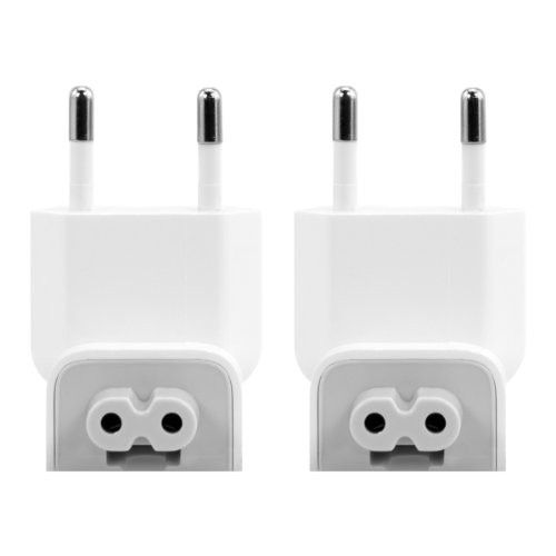 kwmobile Fiche de secteur connecteur 2 broches (Duckhead) pour Apple Power Adapter