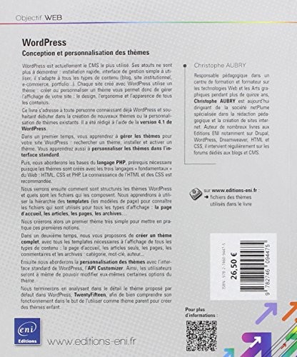 WordPress - Conception et personnalisation des thèmes (2ième édition)