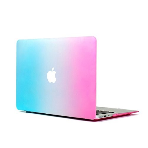 Mode de Rainbow Cover Laptop Case Colorful Coque de protection pour Apple MacBook Retina 15,4 pouces