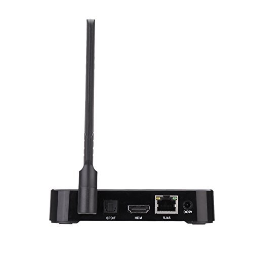 Nouveau Android F6 4.4Rockchip 3128 quadricœur 1,3 GHZ 1 G/8 G Quad-Core H.265 XBMC DLNA 3D Smart Media Player avec une connexion Wi-Fi IR télécommande