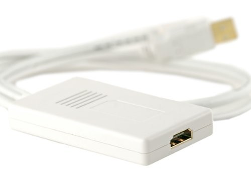 Monoprice Mini DisplayPort 1.1 mâle/USB mâle Audio vers HDMI femelle adaptateur Convertir