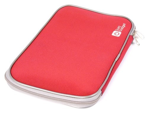 DURAGADGET Housse / Etui de protection en néoprène Rouge résistant à l'eau pour ordinateur portable Apple MacBook, MacBook Air, MacBook Pro et MacBook Pro avec écran Retina 13 pouces