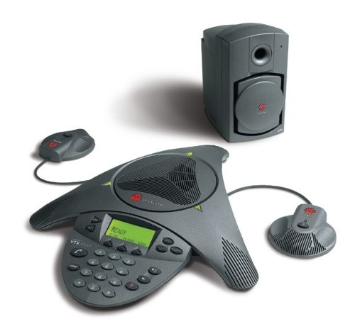 Polycom Sound Station VTX 1000 Simple Téléphone de conférence sansfil Ecran LCD Mains libres Anthracite