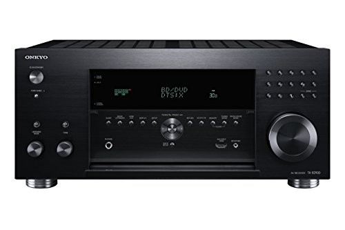 Onkyo TX-RZ900 (B) Récepteur 7.2 canaux de cinéma maison (Dolby Atmos, DTS-X, HDCP 2.2, THX Select2Plus, 200 canaux watts, HiRes audio, Bluetooth / WiFi / AirPlay, les services de musique) noir