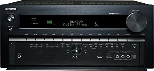 Onkyo TX-NR1030 (B) 9.2 canaux Récepteur réseau (Dolby Atmos, THX Select2Plus, HDMI 2.0 4K / 60Hz, WiFi / Bluetooth, HDCP2.2, HiRes-Audio, Music Services, l'application Remote) noir