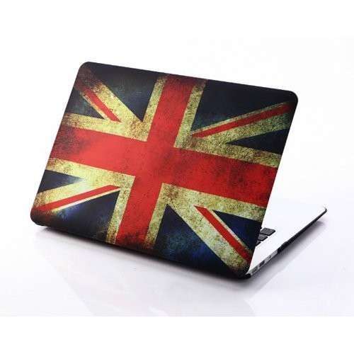 Coque rigide UK vintage pour MacBook Air 13