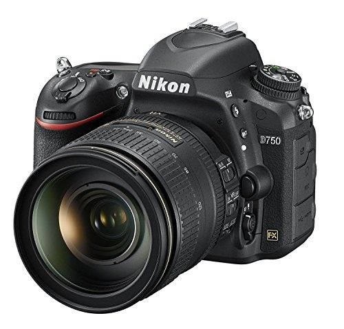 Nikon D750 Appareil photo numérique Reflex 24,3 Mpix Kit Boîtier + Objectif 24-120 mm Noir