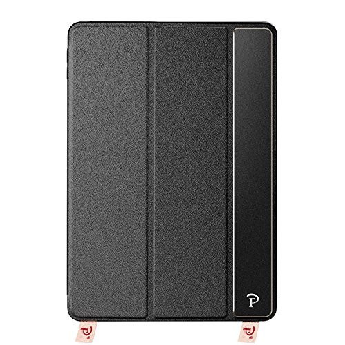 Oats® Coque - Apple iPad Air 2 Etui Housse de Protection Flip Case Cover Bumper en aluminium - Noir