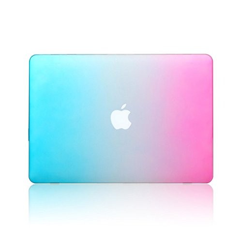 Mode de Rainbow Cover Laptop Case Colorful Coque de protection pour Apple MacBook Air 11,6 pouces