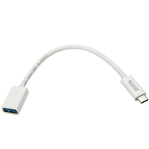 ELEGIANT SuperSpeed USB-C à l'USB 3.0 type A Câble adaptateur femelle convertisseur pour Apple nouveau MacBook, ChromeBook Pixel, Nokia N1 Tablet, cellulaires et autres appareils de type C en charge