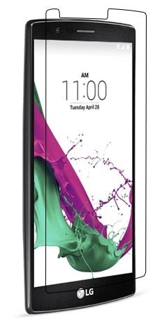 FUTLEX LG G4 Première Qualité Film Protection d'écran en Verre Trempé - Dureté de verre 9H - 0,33mm d'épaisseur - Transparence HD - Bords arrondis 2,5D - Antichoc - Enduit lipophobe - Toucher délicat - Verre haute qualité - Facile à installer - Adhésif sa