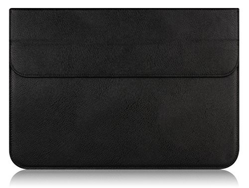 Macbook Air 13 inch Case Sleeve with Stand, OMOTONÂ® Wallet Sleeve Case for Macbook Air 13 inch, Ultrathin Carrying Bag with Stand, Black Size: Macbook Air 13'' Color: Black, Model: , PC / Computer & Electronics