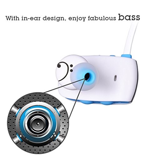 Avantree aptX Ecouteurs sportifs sans fil Bluetooth 4,0, super effet base -- Sacool Pro Blanc / Bleu