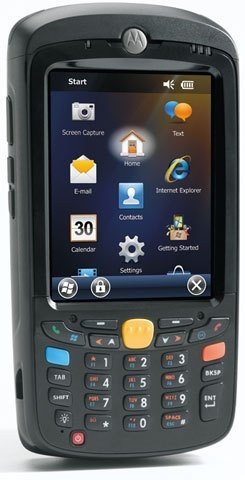 Motorola MC55A0, 2D, USB, BT, Wi-Fi PIM, MC55A0-P30SWNQA7WR (incl.: battery (2400 mAh))