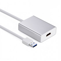USB vers HDMI, Ugreen USB 3.0 vers HDMI Adaptateur avec Un Adaptateur HDMI vers DVI pour Moniteurs Multiples 2048x1152 Résolution