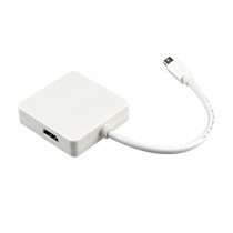 Tera Câble Adaptateur 3 en 1 Mini DisplayPort / Thunderbolt vers DVI / HDMI / DP pour Apple MacBook Pro, Mac Book Air, Surface Pro, etc.