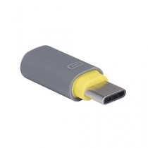Voberry® Connecteur de Convertisseur USB 3.1 Type-C Mâle vers Micro USB Femelle Connector pour Oneplus 2, Nokia, Meizu Mx Pro 5, MacBook 12'' (Jaune)