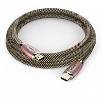 Uplink Premium - 0,5m HDMI câble 4K Ultra HD mâle-mâle | 4K Ultra HD 2160P / 3D | Design Câble en Nylon Tressé en cuivre