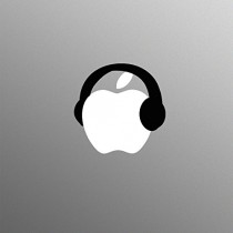 Logo noir Casque Decal pour 13 15 17 pouces Apple MacBook / Pro pour ordinateur portable / Air
