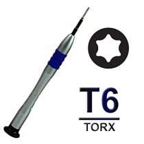 Tournevis Torx T6 x 25 mm pour MacBook Pro Nokia Sagem BlackBerry Curve 83xx