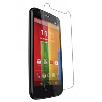 FUTLEX Motorola Moto G (1st Gen) Première Qualité Film Protection d'écran en Verre Trempé - Dureté de verre 9H - 0,33mm d'épaisseur - Transparence HD - Bords arrondis 2,5D - Antichoc - Enduit lipophobe - Toucher délicat - Verre haute qualité - Facile à in