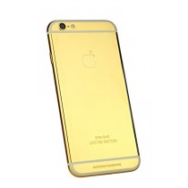 Diamond Cover 315486 High Class 128 Go avec 24 ct or brillant pour Apple iPhone 6S