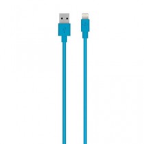 Belkin Câble de Charge et Synchronisation Lighning 3m Bleu pour iPhone 5/5S/5C/SE/6/6Plus/6S/6SPlus/7/7Plus, iPad mini1/2/3/4, iPad 4, iPad Air 1/2, iPad Pro 9,7 et 12,9, iPod Touch 5G, iPod Nano 7G