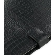 PDair BX1 Black Crocodile Pattern Leather Case for Apple New MacBook Air 2011 13"