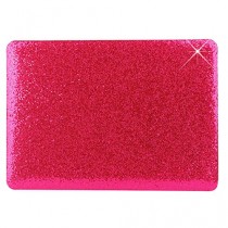 MacBook Air 13" Coque, Leathlux Bling Design Ultra Mince Hard Shell Protecteur Etui Housse Case Cover pour Apple MacBook Air 13.3" (A1466 & A1369) (NEWEST VERSION) Rouge