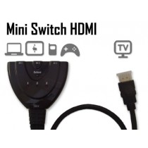 CABLING® HDMI Switch 3 IN / 1 OUT + Cable HDMI M/M 2M