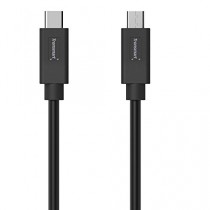USB Type C Câble, Tronsmart USB C vers USB C Câble USB 2.0 Sync et Charge Type C Câble pour Galaxy Note 7, LG G5, ChromeBook Pixel, Nexus 5X, Nexus 6P et plus, 1M, Noir