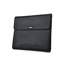 iCarryAlls Padfolio Organiseur d'Affaires Exécutif avec Poches, pour Samsung Galaxy Note Pro 12.2,Noir