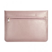 Oats® Coque - Apple iPad Pro 32,8 cm (12.9 Pouces) Etui Housse de Protection Case Cover Bumper Sleeve en cuir véritable - Pink Rose