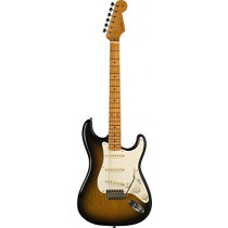 FENDER ERIC JOHNSON STRATOCASTER TOUCHE ERABLE 2 COLOR SUNBURST Guitare électrique Stratocaster